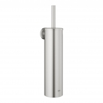 Indas wc su šepečiu Grohe Essentials metalinis tvirtinamas prie sienos nerūdijančio plieno spalva 